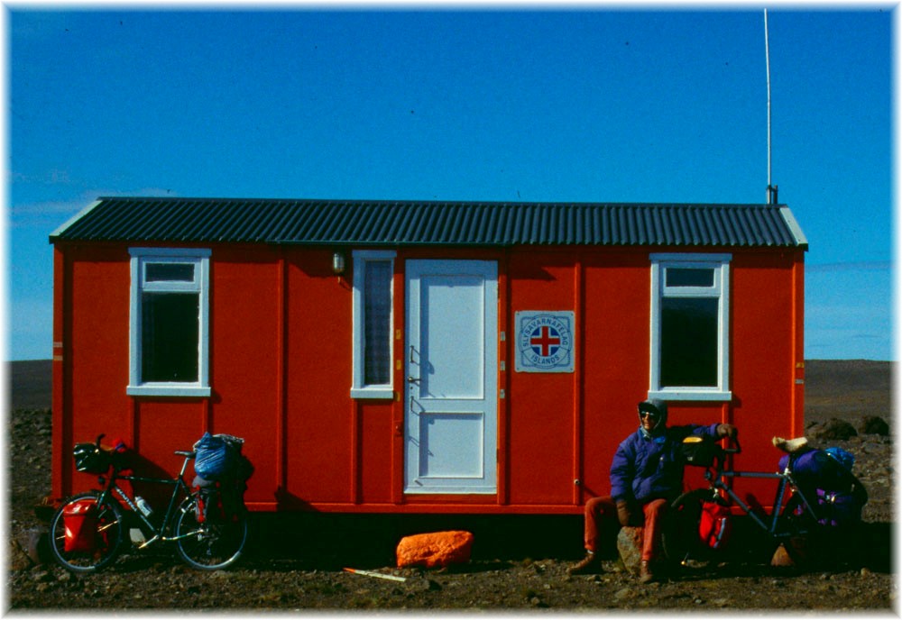 Schutzhütte im Hochland, Island